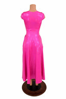 Maxi Length "Melissa" Gown in Pink - Coquetry Clothing
