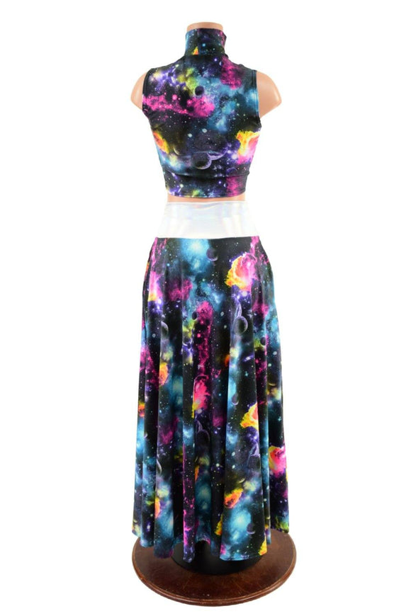 Maxi Skirt and Crop Top Set - Coquetry Clothing