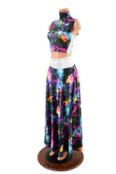 Maxi Skirt and Crop Top Set - Coquetry Clothing