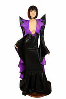 Mega Sharp Shoulder Demonica/Sorceress Gown - Coquetry Clothing