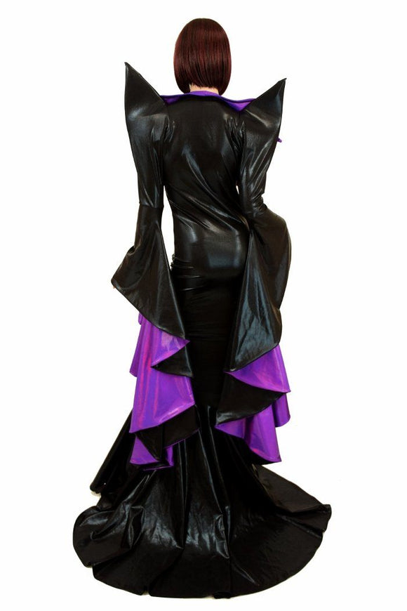 Mega Sharp Shoulder Demonica/Sorceress Gown - Coquetry Clothing