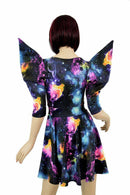 Mega Sharp Shoulder Galaxy Skater - Coquetry Clothing