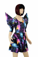 Mega Sharp Shoulder Galaxy Skater - Coquetry Clothing