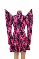 Mega Sharp Shoulder Lightning Skater - Coquetry Clothing
