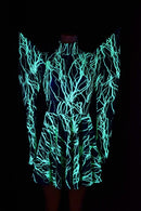 Mega Sharp Shoulder Lightning Skater - Coquetry Clothing