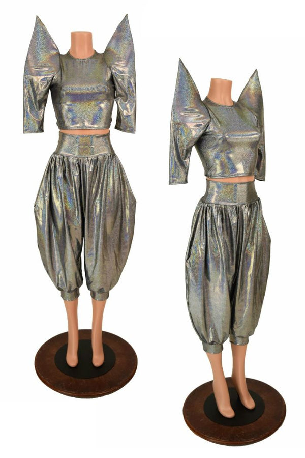 Mega Shoulder Top & "Michael" Pants Set - 1