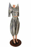 Mega Shoulder Top & "Michael" Pants Set - Coquetry Clothing