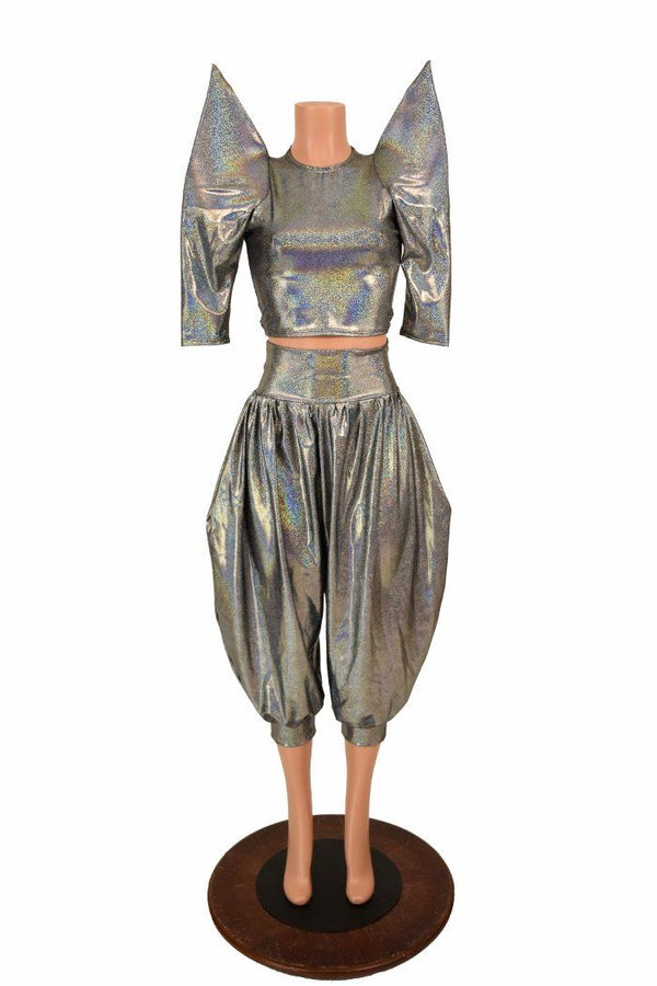 Mega Shoulder Top & "Michael" Pants Set - 2