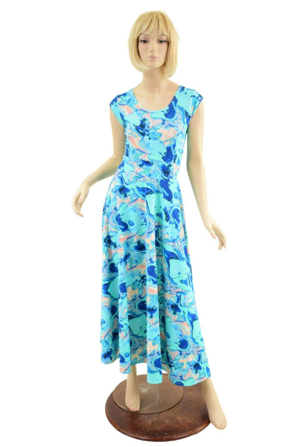 Melissa Gown in Lapis Lagoon - Coquetry Clothing