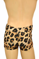 Mens "Aruba" Shorts in Leopard - Coquetry Clothing
