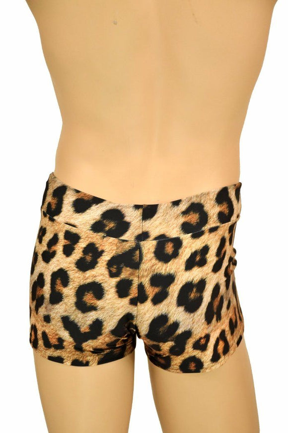 Mens "Aruba" Shorts in Leopard - Coquetry Clothing