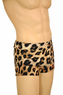 Mens "Aruba" Shorts in Leopard - Coquetry Clothing