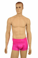 Mens "Aruba" Shorts in Pink Holo - Coquetry Clothing