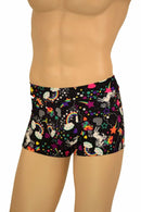 Mens "Aruba" Shorts in Unicorns & Rainbows - Coquetry Clothing