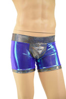 Mens Aruba Shorts with Contrast Leg Bands & Color Blocking - Coquetry Clothing