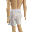 Mens Basketball Shorts with Pockets in Flashbulb - Coquetry Clothing