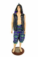 Mens Black & Neon Melt Dragon Set - Coquetry Clothing