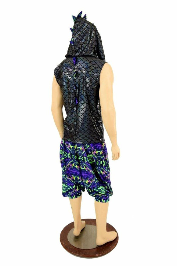 Mens Black & Neon Melt Dragon Set - Coquetry Clothing