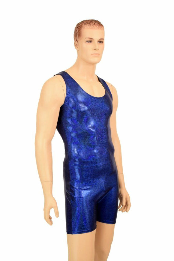 Mens Blue Singlet Romper - Coquetry Clothing