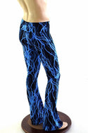 Mens Bootcut Leggings in Neon Lightning - 3