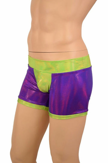 Mens Contrast Leg Band Lowrise Aruba shorts - Coquetry Clothing