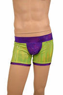Mens Contrast Leg Band Lowrise Aruba shorts - Coquetry Clothing