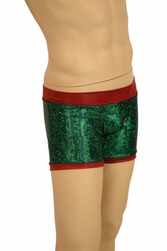 Mens Contrast Leg Band Lowrise Aruba shorts - Coquetry Clothing