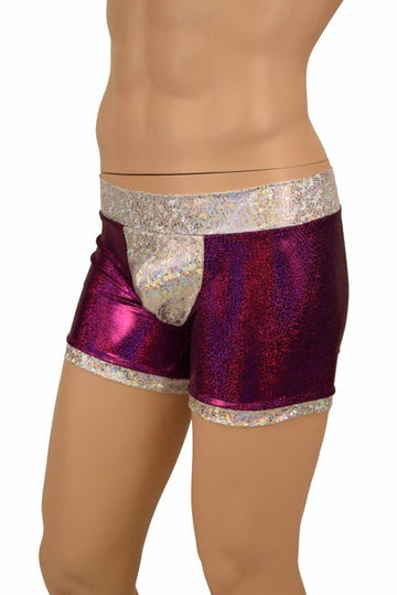 Mens Contrast Leg Band Lowrise Aruba shorts - Coquetry Clothing