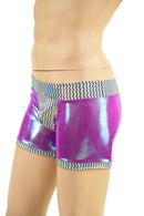 Mens Contrast Leg Band Lowrise Aruba shorts - Coquetry Clothing