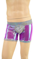 Mens Contrast Leg Band Lowrise Aruba shorts - Coquetry Clothing