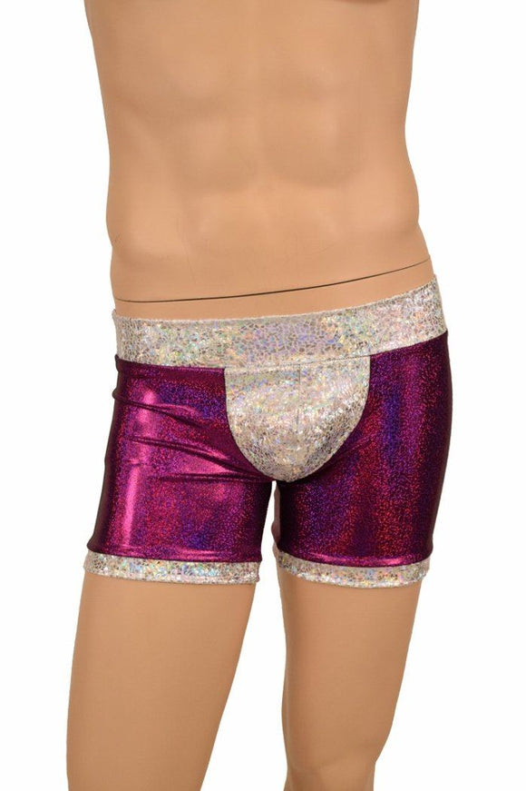 Mens Contrast Leg Band Lowrise Aruba shorts - Coquetry Clothing