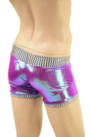 Mens Contrast Leg Band Lowrise Aruba shorts - Coquetry Clothing