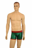 Mens Contrast Leg Band Lowrise Aruba shorts - Coquetry Clothing