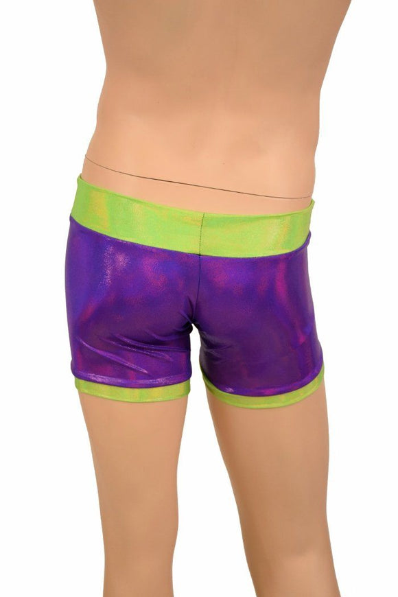 Mens Contrast Leg Band Lowrise Aruba shorts - Coquetry Clothing