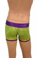 Mens Contrast Leg Band Lowrise Aruba shorts - Coquetry Clothing