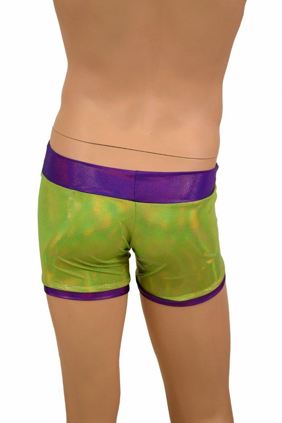 Mens Contrast Leg Band Lowrise Aruba shorts - Coquetry Clothing
