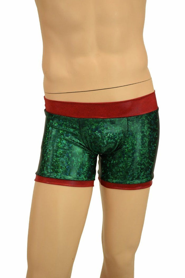 Mens Contrast Leg Band Lowrise Aruba shorts - 2