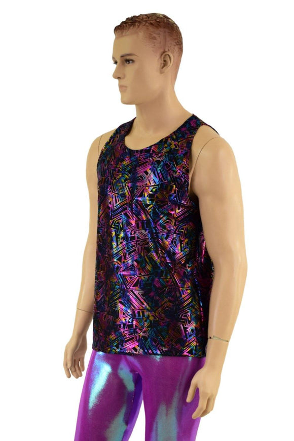 Mens CyberSpace Muscle Tank - Coquetry Clothing