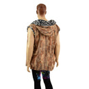 Mens Double Minky Snap Front Hooded Vest - Coquetry Clothing