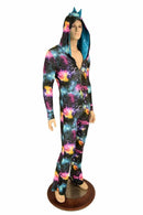 Mens Galaxy Dragon Bootcut Catsuit - Coquetry Clothing
