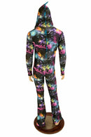 Mens Galaxy Dragon Bootcut Catsuit - Coquetry Clothing