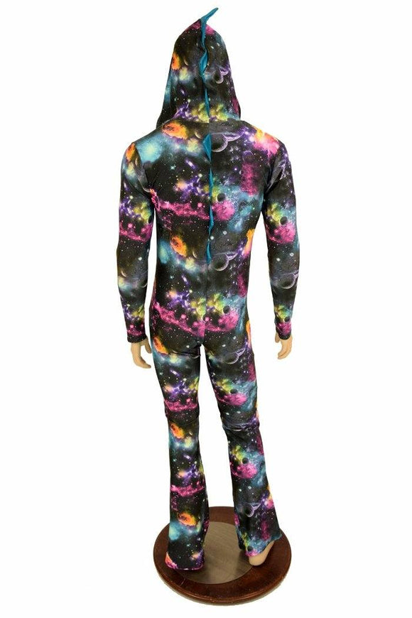 Mens Galaxy Dragon Bootcut Catsuit - Coquetry Clothing