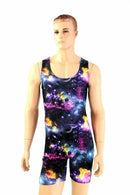 Mens Galaxy Singlet Romper - Coquetry Clothing