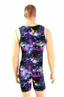 Mens Galaxy Singlet Romper - Coquetry Clothing