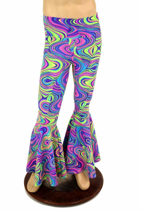 Mens Glow Worm Bell Bottom Flares - Coquetry Clothing