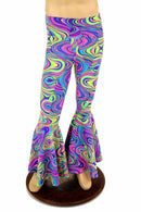 Mens Glow Worm Bell Bottom Flares - Coquetry Clothing