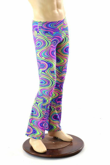 Mens Glow Worm Bootcut Pants - Coquetry Clothing