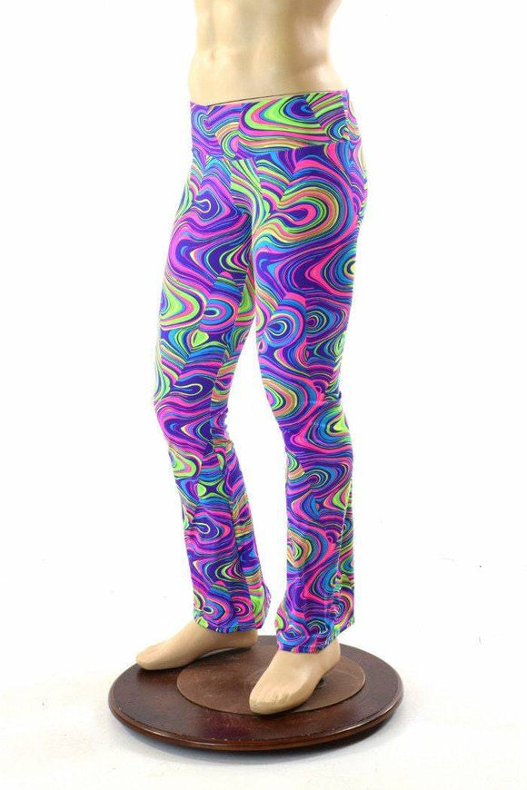 Mens Glow Worm Bootcut Pants - Coquetry Clothing