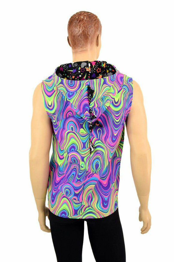 Mens Glow Worm Dragon Hoodie - Coquetry Clothing