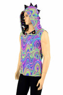 Mens Glow Worm Dragon Hoodie - Coquetry Clothing